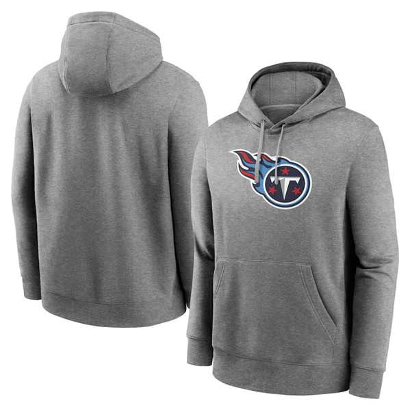 Men's Tennessee Titans Heather Gray Primary Logo Long Sleeve Hoodie T-Shirt,We sell and wholesale Men's Tennessee Titans Heather Gray Primary Logo Long Sleeve Hoodie T-Shirt on line form chian!